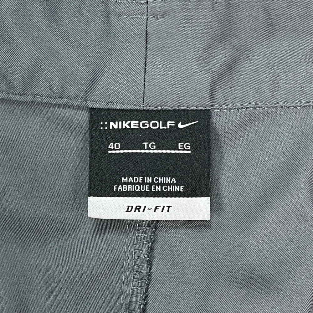 Nike Golf Shorts Mens 40 11 Dark Gray Flat Front Dri-FIT Stretch Performance EUC - Picture 4 of 9